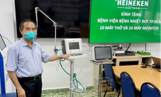 Heineken Việt Nam ủng hộ 10 máy thở và 24 máy theo dõi bệnh nhân cho bệnh viện Bệnh Nhiệt đới TP HCM