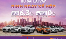 Mua xe Mitsubishi với lãi suất 0%/năm từ TPBank