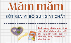 Trợ thủ đắc lực giúp tăng cường sức đề kháng của trẻ từ 6 đến 24 tháng tuổi