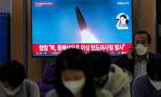 Triều Tiên bắn "nhiều tên lửa đạn đạo" sau khi Mỹ - Nhật - Hàn tập trận