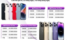 Giá iPhone 14 Series chính hãng giảm mạnh trong đợt đầu về Việt Nam