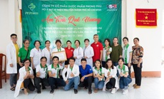 Công ty CP Dược phẩm Phong Phú khám bệnh, tặng quà cho người dân huyện Tiểu Cần, Trà Vinh