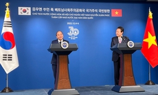 Chủ tịch nước bày tỏ niềm vui khi Việt Nam - Hàn Quốc là Đối tác chiến lược toàn diện