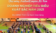 Nhà máy Hà Nam của Tập đoàn FrieslandCampina Việt Nam được vinh danh “Doanh nghiệp tiêu biểu xuất sắc”
