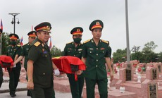 An táng 103 liệt sĩ Việt Nam hy sinh tại Lào