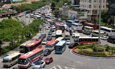 Phương tiện giao thông tăng đột biến, Bãi Cháy kẹt xe dài cả km