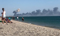Nhiều tiếng nổ lớn gần căn cứ không quân Nga ở Crimea