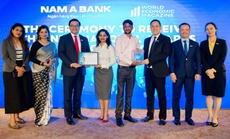 Nam A Bank nhận “cú đúp” giải thưởng quốc tế