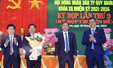 Ông Nguyễn Đức Toàn được bầu giữ chức Phó Chủ tịch TP Quy Nhơn