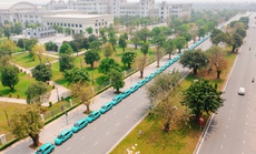 Choáng ngợp với đoàn taxi điện của tỉ phú Phạm Nhật Vượng