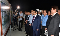 Thủ tướng Phạm Minh Chính kiểm tra tiến độ xây dựng nhà ga sân bay Phú Bài
