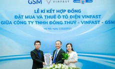 Lado Taxi thuê 500 ôtô điện của VinFast