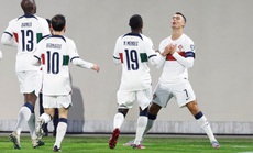 Ronaldo lại lập cú đúp, Bồ Đào Nha đại thắng đối thủ kém 83 bậc