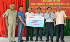 Trao 300 triệu đồng hỗ trợ người dân 2 xã khó khăn ở Quảng Ngãi