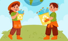 Đổi chai nhựa lấy quà tại Ngày hội “Phú Mỹ Hưng - Hướng về trẻ em”