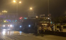 Hai vụ tai nạn xảy ra trên xa lộ Hà Nội