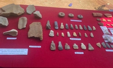Phát hiện hiện vật người tiền sử niên đại 3.500-3000 năm