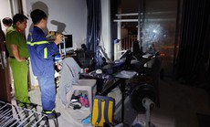 Cháy cục nóng máy điều hòa ở căn hộ chung cư vắng chủ