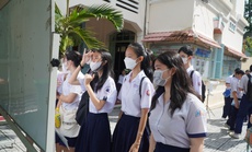 TP HCM: Thí sinh làm thủ tục dự thi lớp 10