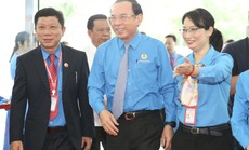 Lãnh đạo Thành ủy TP HCM và Tổng LĐLĐ Việt Nam đến dự phiên bế mạc Đại hội XII Công đoàn TP HCM