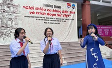 "Tình Ca Bắc Sơn" đưa âm nhạc dân ca đến học đường