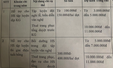 Trường bị tố lạm thu, tiền quỹ tới 500 triệu đồng, hiệu trưởng nói bận nên chưa làm rõ phản ánh