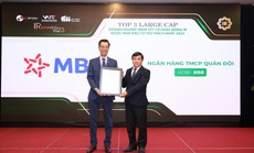 MB tiếp tục vào Top 3 doanh nghiệp được nhà đầu tư yêu thích nhất