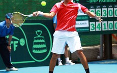 Tranh vé vớt trụ hạng Davis Cup: Minh Quân mở màn thuận lợi