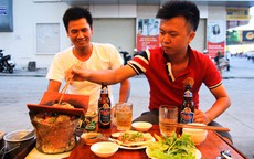 Nướng ngói ở Nha Trang