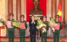 Quân đội có thêm 4 Thượng tướng