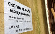 Vợ vay nặng lãi công ty tài chính, chồng phải trả nợ