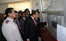 Lần đầu tiên thực hiện “1 cửa, 1 lần dừng” tại cửa khẩu biên giới