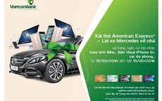 Cơ hội trúng Mercedes Benz cho chủ thẻ Vietcombank