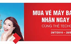 Mua vé máy bay online, nhận ngay ưu đãi