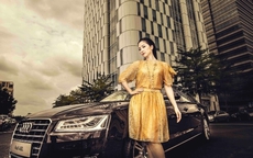 Linh Nga kêu sa bên Audi A8L