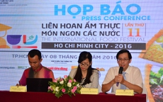 TP HCM tổ chức Liên hoan ẩm thực món ngon các nước 2016