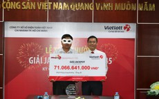 Người trúng xổ số điện toán 71 tỉ đồng quê ở Quảng Ngãi