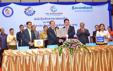 Sacombank Lào nhận vốn từ World Kank