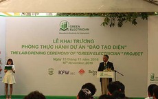 Khai trương phòng thực hành dự án “Đào tạo Điện”