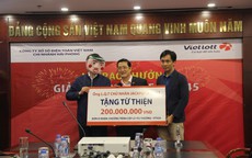 Người trúng Vietlott ở Hà Nội tặng 200 triệu cho quỹ từ thiện