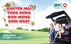 BIC khuyến mãi tưng bừng, đón mừng sinh nhật