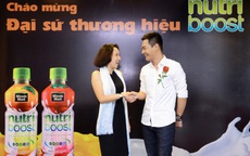 Nhãn hàng Nutriboost ra mắt đại sứ thương hiệu năm 2017