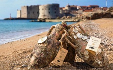 Ủ rượu vang dưới... đáy biển ở Croatia