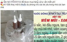 Mua thuốc qua "chợ Facebook": Mẹ đừng hại con