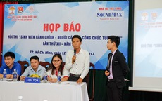 SoundMax tiếp tục tài trợ Hội thi Sinh viên hành chính - người CBCC tương lai 2017