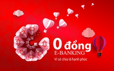 Thêm nhiều ưu đãi từ dịch vụ E-Banking miễn phí