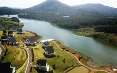 Tháo dỡ các công trình không phép ở hồ Tuyền Lâm