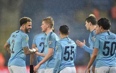 Thắng 11 m nghẹt thở, Man City vào bán kết Cúp Liên đoàn Anh