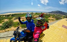 Ghen tỵ với chuyến phượt xuyên Việt bằng xe máy của cặp đôi Hà thành