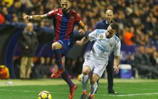 Rượt đuổi tỉ số điên rồ, Real Madrid vuột chiến thắng trước Levante